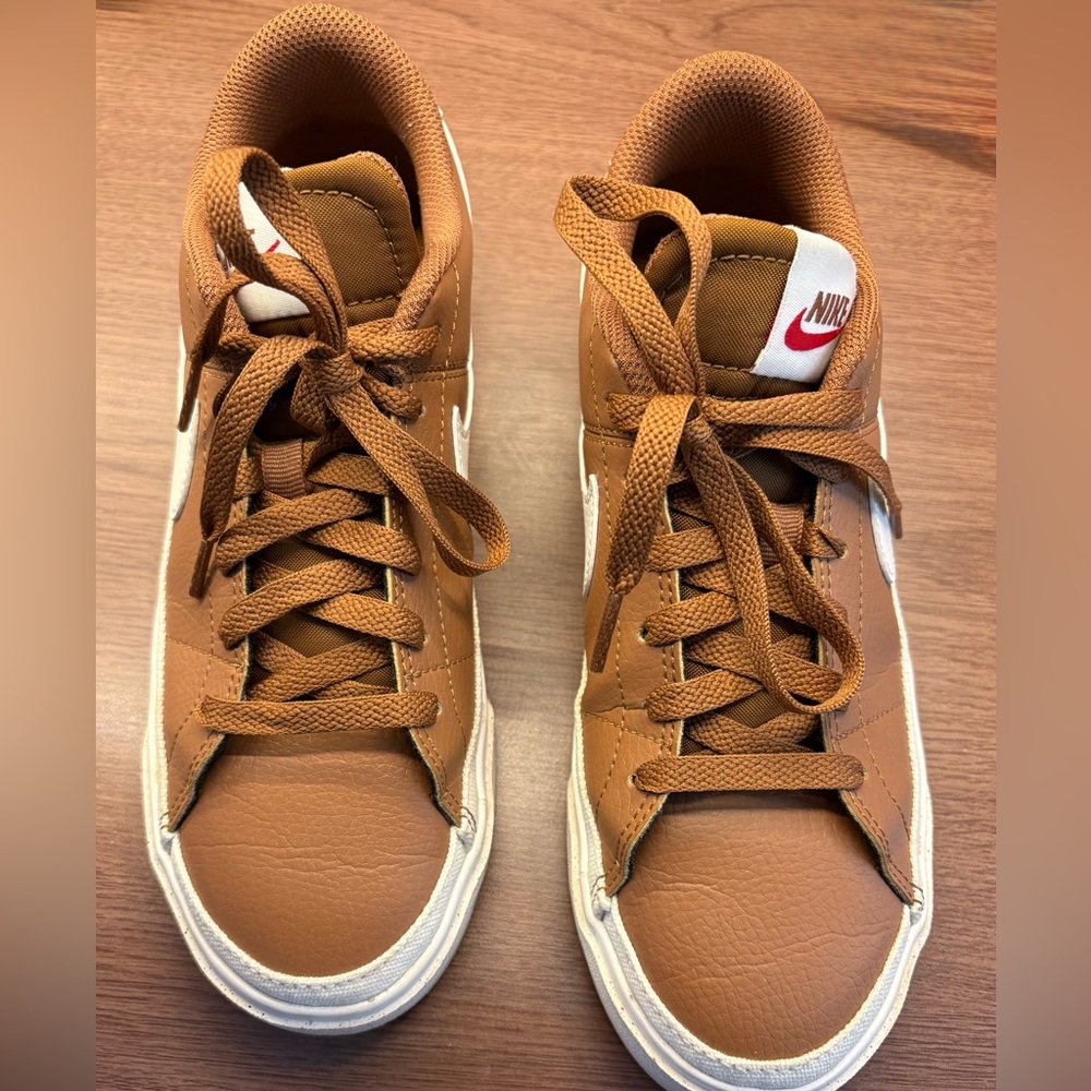 Nike Court Legacy Brown Sneakers 7.5